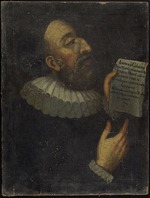 Unbekannter Künstler - Porträt von Johannes Calvin (1509-1564)