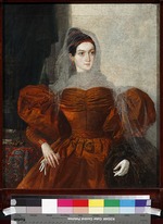 Unbekannter Künstler - Porträt von Wera Alexandrowwna Naschtschokina (1811-1900)