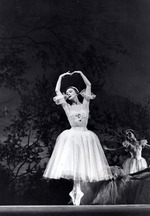 Unbekannter Fotograf - Galina Ulanowa im Ballett Les Sylphides