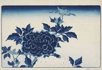 Eisen, Keisai - Aizuri-e mit Blumen