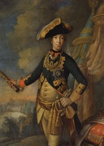 Unbekannter Künstler - Porträt des Zaren Peter III. von Russland (1728-1762)