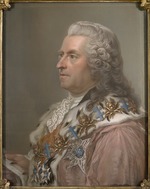 Lundberg, Gustaf - Porträt von Graf Carl Gustaf Tessin (1695-1770)
