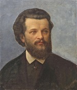 Wachsmuth, Ferdinand - Porträt von Karl Marx (1818-1883)
