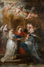 Rubens, Pieter Paul - Ildefonso-Altar. Mittelteil