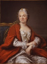 Loir, Marianne - Porträt von Madame Geoffrin (1699-1777)