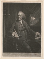 Fisher, Edward - Porträt von Benjamin Franklin 