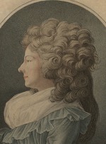 Danloux, Henri-Pierre - Porträt von Marie-Louise von Savoyen-Carignan (1749-1792), Prinzessin de Lamballe