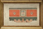 Fontaine, Pierre François Léonard - Entwurf der Dekoration der Großen Kammer von Kassationsgerichtshof