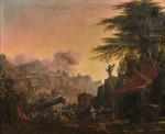 Unbekannter Künstler - Eroberung von Jerusalem durch die Kreuzfahrer unter Gottfried von Bouillon