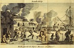 Unbekannter Künstler - Haitianische Revolution. Aufstand der Sklaven in der Nacht vom 22. zum 23. August 1791