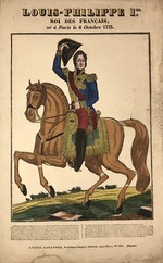 Unbekannter Künstler - Porträt von Louis-Philippe I. (1773-1850), König der Franzosen