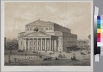 Jacottet, Louis Julien - Das Bolschoi-Theater in Moskau