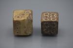 Historisches Objekt - Paar römischer Würfel aus geschnitzten Knochen