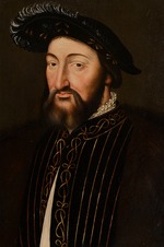Unbekannter Künstler - Porträt des Königs Franz I. von Frankreich (1494-1547)