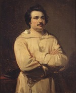 Boulanger, Louis Candide - Porträt von Honoré de Balzac (1799-1850)