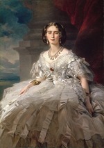 Winterhalter, Franz Xavier - Bildnis der Fürstin Tatiana Jussupova (1828-1879)
