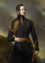 Winterhalter, Franz Xavier - Porträt von Prinz Albert von Sachsen-Coburg und Gotha (1819-1861)