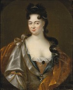 Unbekannter Künstler - Porträt von Aurora Gräfin von Königsmarck (1662-1728) 
