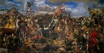 Matejko, Jan Alojzy - Jan III. Sobieski sendet die Botschaft des Sieges an den Papst Innozenz XI. nach der Schlacht von Wien 