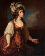 Hamilton, William - Porträt von Sarah Siddons (1755-1831) as Zara