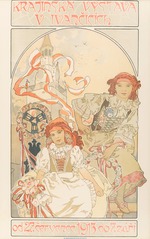Mucha, Alfons Marie - Regionalausstellung in Ivancice