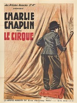 Unbekannter Künstler - Filmplakat Le Cirque (The Circus) von Charlie Chaplin