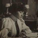 Unbekannter Fotograf - Porträt von Colette (1873-1954)