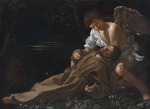 Caravaggio, Michelangelo - Der Heilige Franziskus in Ekstase