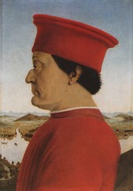 Piero della Francesca - Porträt von Federico da Montefeltro (1422-1482), Herzog von Urbino