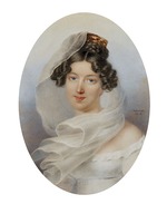 Benner, Jean-Henri - Porträt von Fürstin Sinaida Alexandrowna Wolkonskaja (1792-1862), geb. Belosselskaja-Beloserskaja