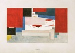Lissitzky, El - Suprematismus. Entwurf des Vorhangs für die Sitzung des Arbeitslosenausschusses