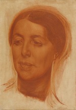 Jakowlew, Alexander Jewgenjewitsch - Porträt von Maria Samojlowna Zetlin (1882-1976), geb. Tumarkina