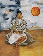 Kahlo, Frida - Porträt von Lucha Maria, ein Mädchen von Tehuacan