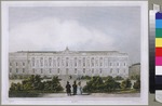 Unbekannter Künstler - Die Kaiserliche öffentliche Bibliothek in Sankt Petersburg