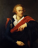 Fabre, François-Xavier Pascal, Baron - Porträt von Dichter Graf Vittorio Alfieri (1749-1803)