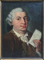 Longhi, Alessandro - Porträt von Carlo Goldoni (1707-1793)