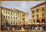 Seffer, Alessandro - Esposizione del tricolore in Piazza Duomo 