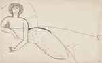 Modigliani, Amedeo - Frau, auf einem Bett liegend (Anna Achmatowa)