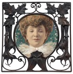 Hawkins, Louis Welden - Porträt der Schauspielerin Sarah Bernhardt (1844-1923)