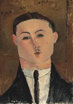 Modigliani, Amedeo - Porträt von Paul Guillaume (1891-1934) 