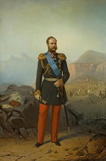 Bottmann, Jegor (Gregor) - Porträt von Fürst Alexander Iwanowitsch Barjatinski (1815-1879)
