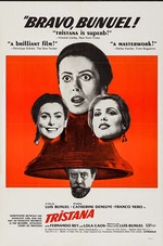 Unbekannter Künstler - Filmplakat Tristana von Luis Buñuel