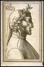 Unbekannter Künstler - Dante Alighieri (1265-1321)