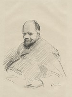 Forain, Jean-Louis - Porträt von Ambroise Vollard (1865-1939)