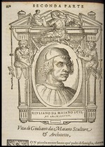Vasari, Giorgio - Giuliano da Maiano. Aus: Giorgio Vasari, Lebensbeschreibungen der berühmtesten Maler, Bildhauer und Architekten