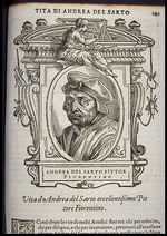 Vasari, Giorgio - Andrea del Sarto. Aus: Giorgio Vasari, Lebensbeschreibungen der berühmtesten Maler, Bildhauer und Architekten