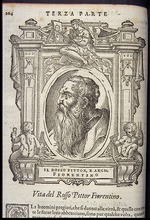Vasari, Giorgio - Rosso Fiorentino. Aus: Giorgio Vasari, Lebensbeschreibungen der berühmtesten Maler, Bildhauer und Architekten