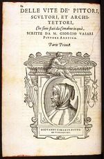 Vasari, Giorgio - Cimabue. Aus: Giorgio Vasari, Lebensbeschreibungen der berühmtesten Maler, Bildhauer und Architekten