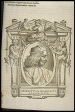 Vasari, Giorgio - Benedetto da Maiano. Aus: Giorgio Vasari, Lebensbeschreibungen der berühmtesten Maler, Bildhauer und Architekten