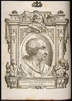 Vasari, Giorgio - Lorenzo Ghiberti. Aus: Giorgio Vasari, Lebensbeschreibungen der berühmtesten Maler, Bildhauer und Architekten
